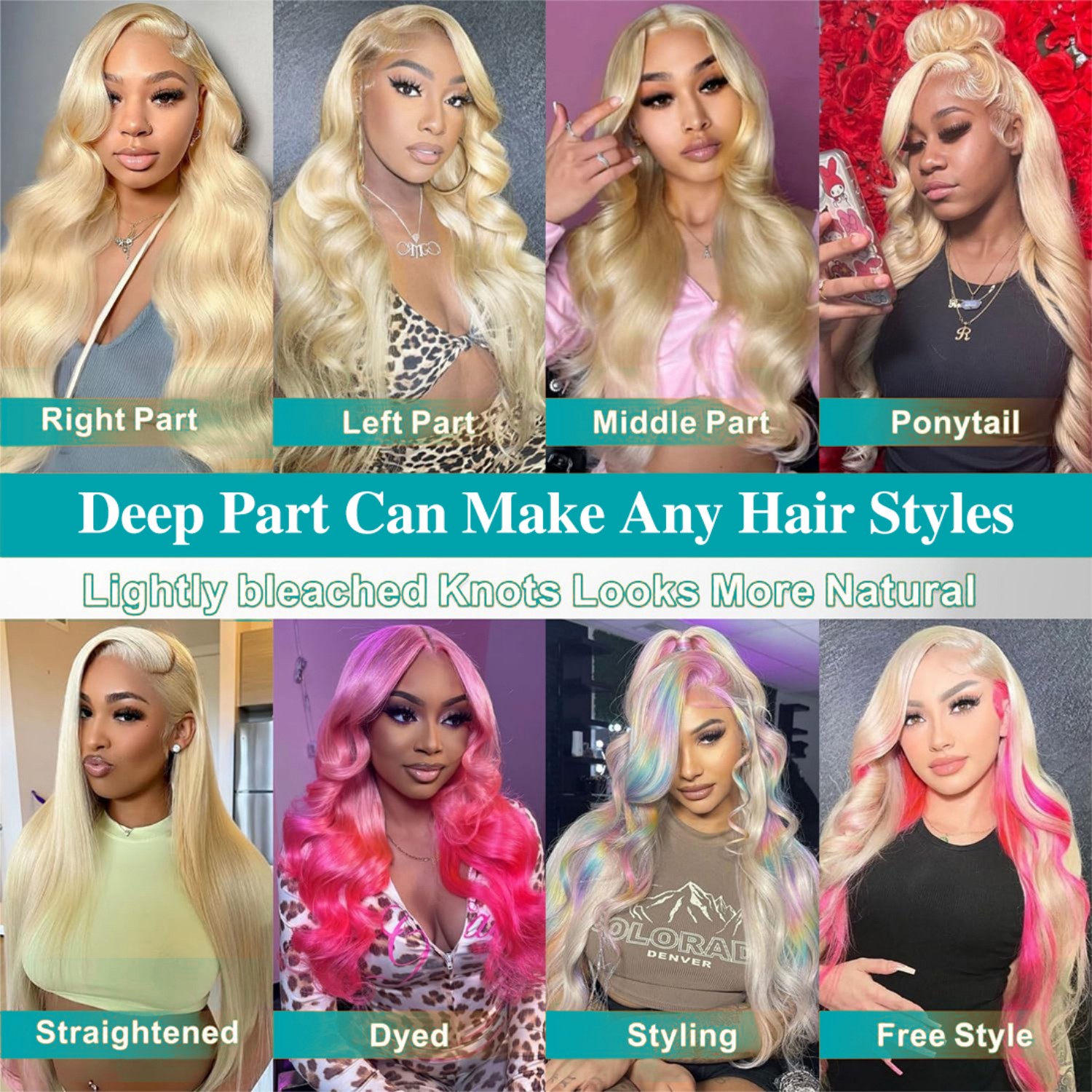 613 Body Wave Human Hair Front - 613 Blonde Body Wave Lace Front Wig recension och pris