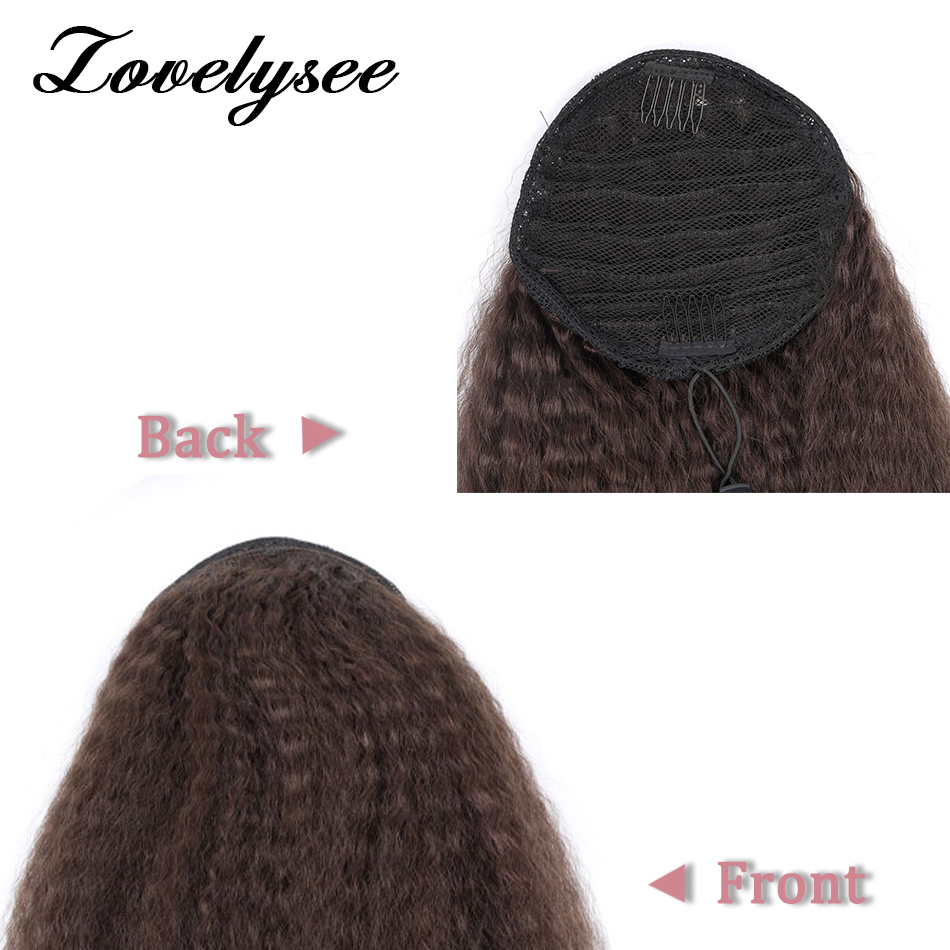 Ponytail Human Hair Wrap Aroun - Seamless Clip In Hair Extensions Human Hair recension och pris