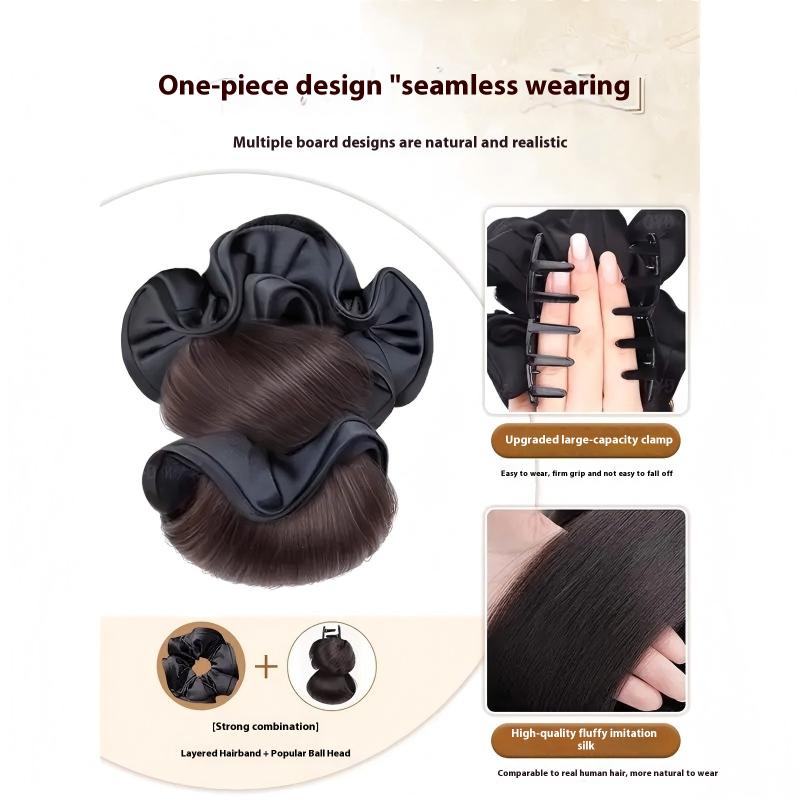 Effortless Updo Synthetic Claw - Claw Clip Messy Bun Hair Piece recension och pris