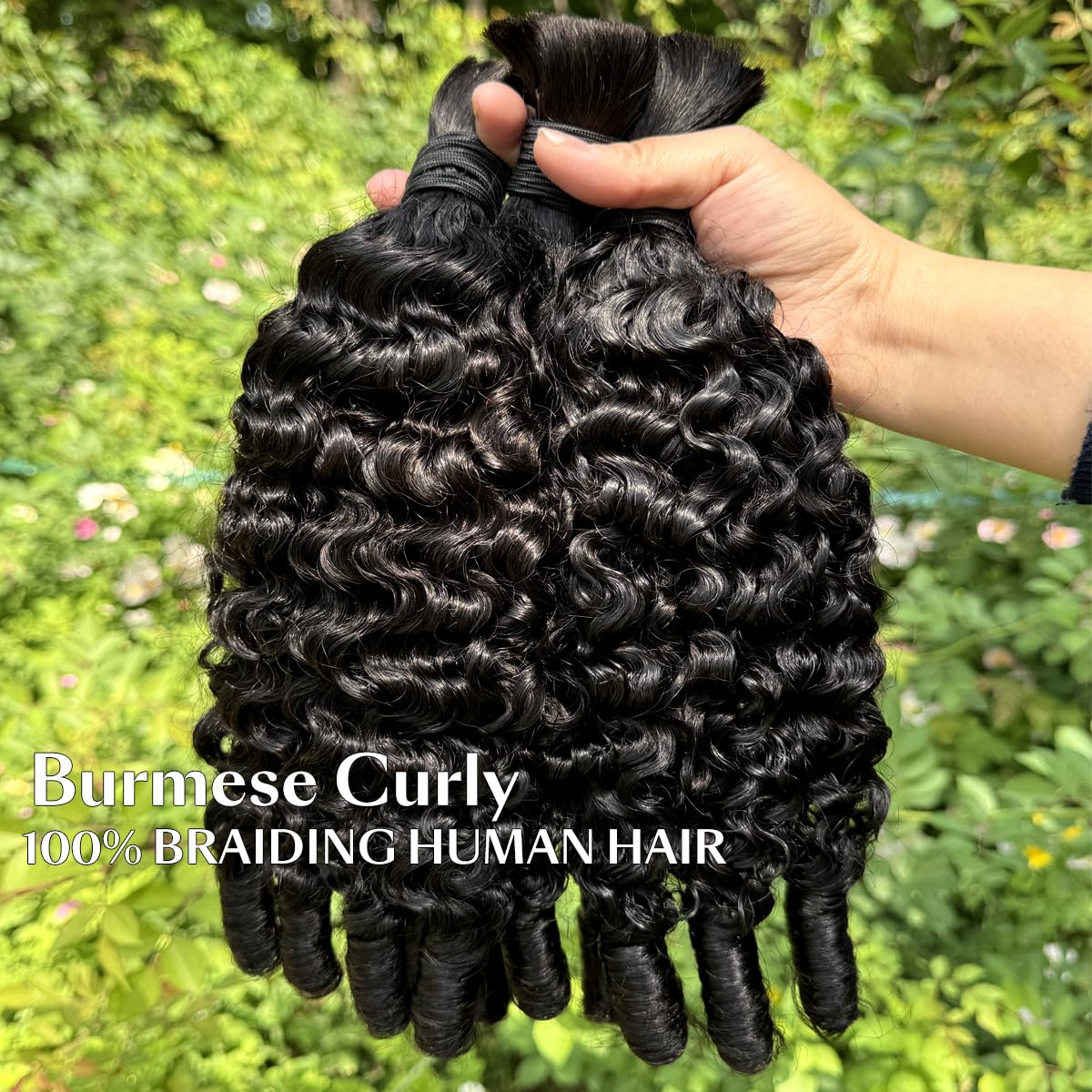 15A Human Braiding Hair for Bo - Water Wave Bulk Human Hair For Braiding recension och pris