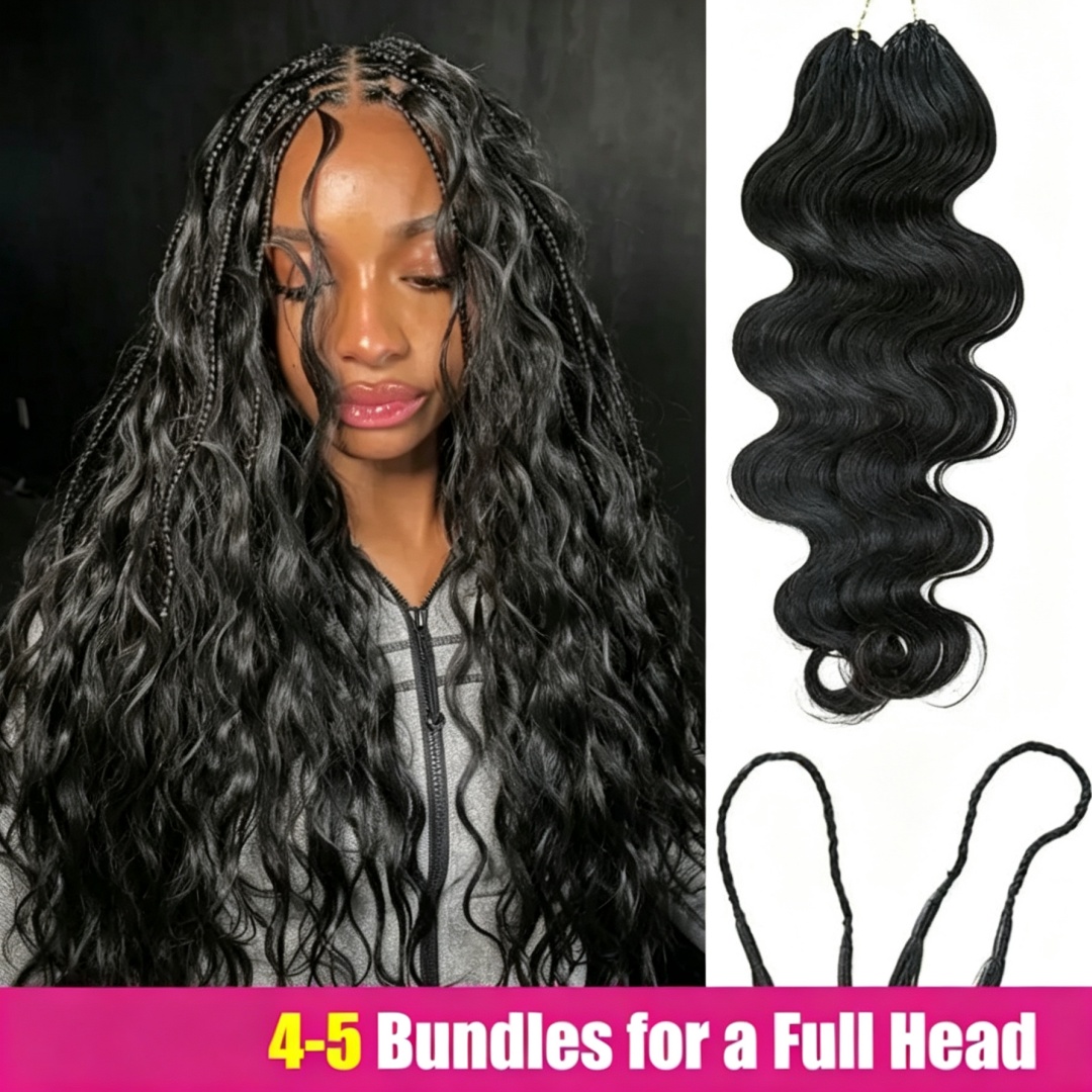Smilegirl Body Wave Feather Cr - Hair Bundles recension och pris
