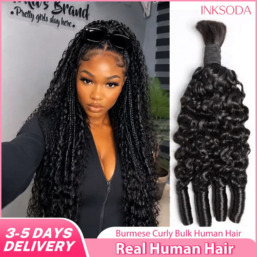 12A 12-30 Inch 1-5PCS Human Br - Water Wave Bulk Human Hair For Braiding recension och pris